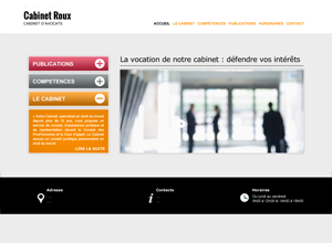 Exemple site internet avocat design no 4